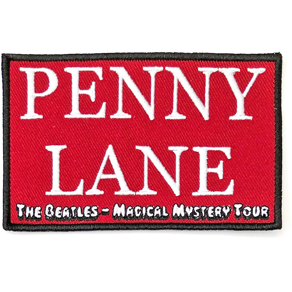 Nažehlovačka The Beatles - Penny Lane Red