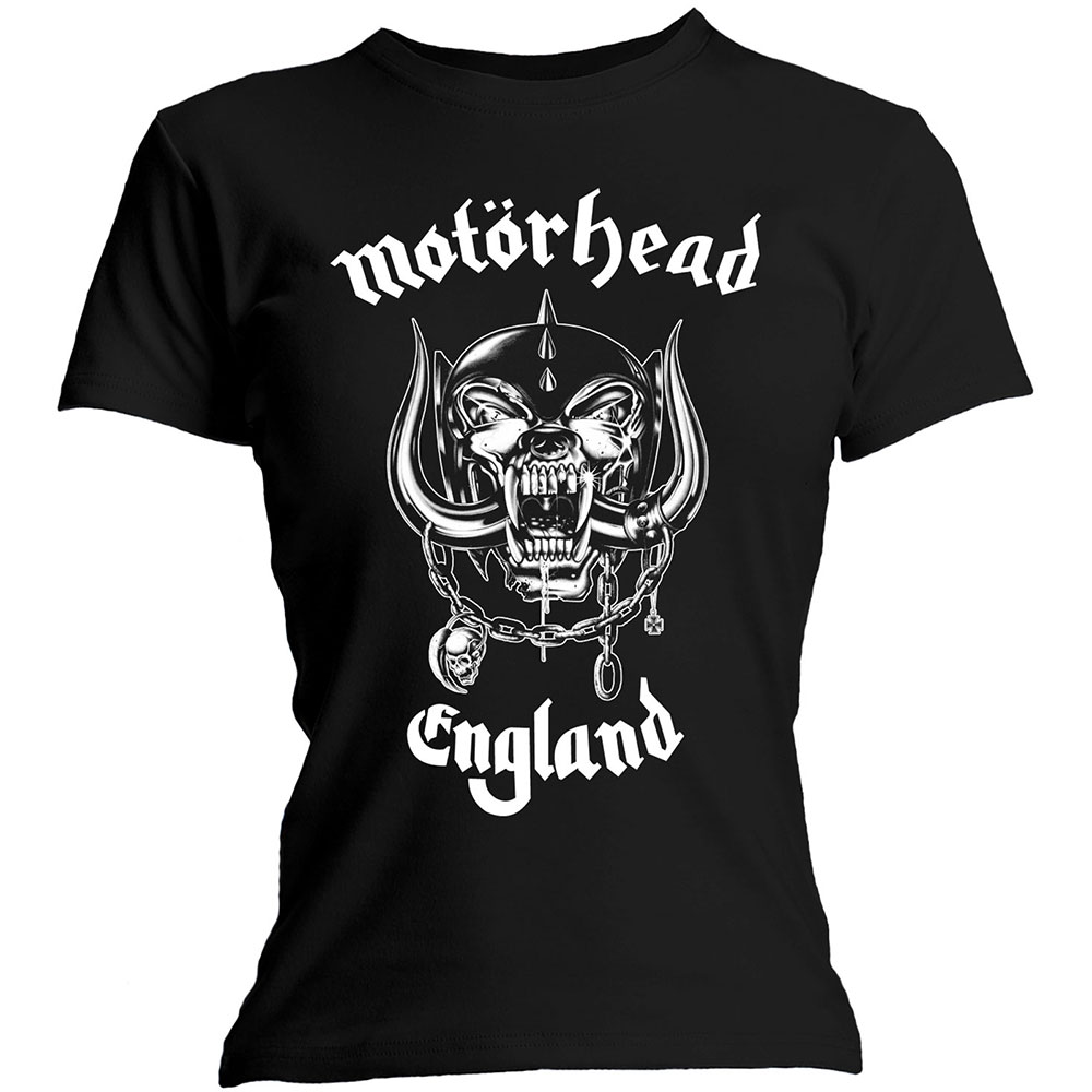 Tričko Motörhead - England, Žena,Čierna,XXL