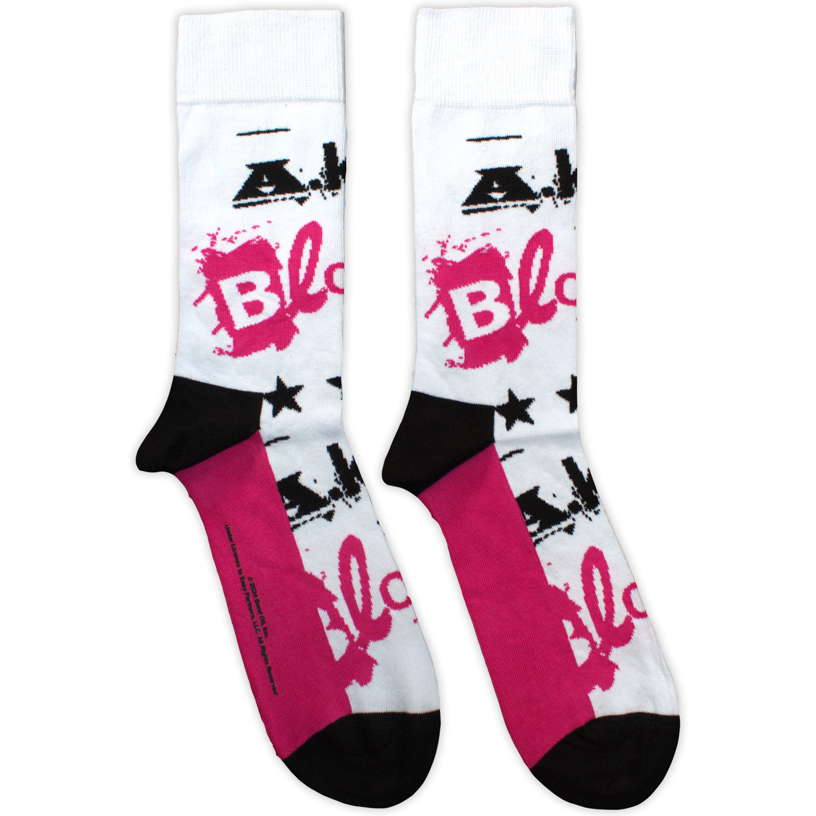 Ponožky Blondie - AKA, Unisex,Biela,UK 7 - 11