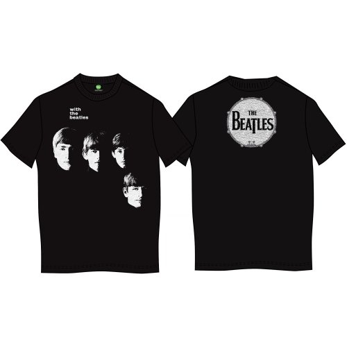 Tričko The Beatles - With The Beatles, Unisex,Čierna,XXL