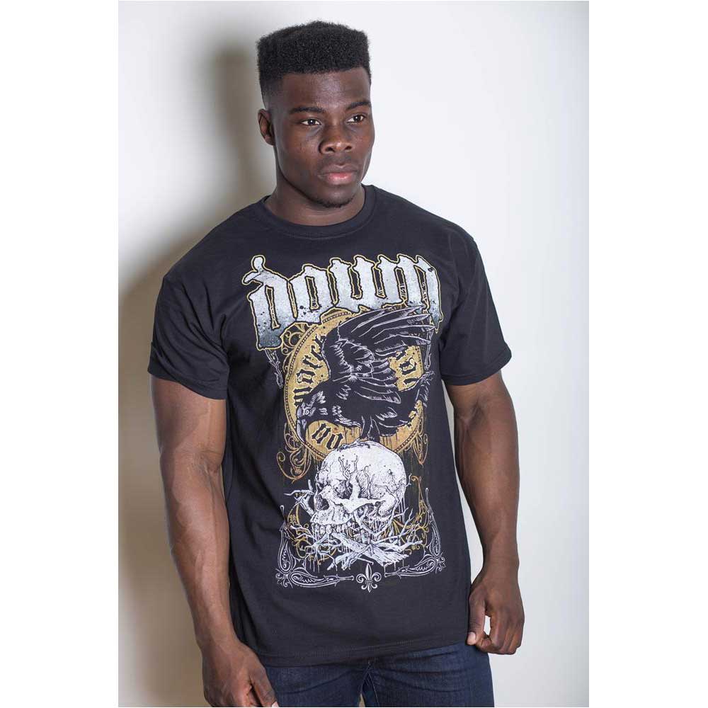 Tričko Down - Swamp Skull, Unisex,Čierna,XL