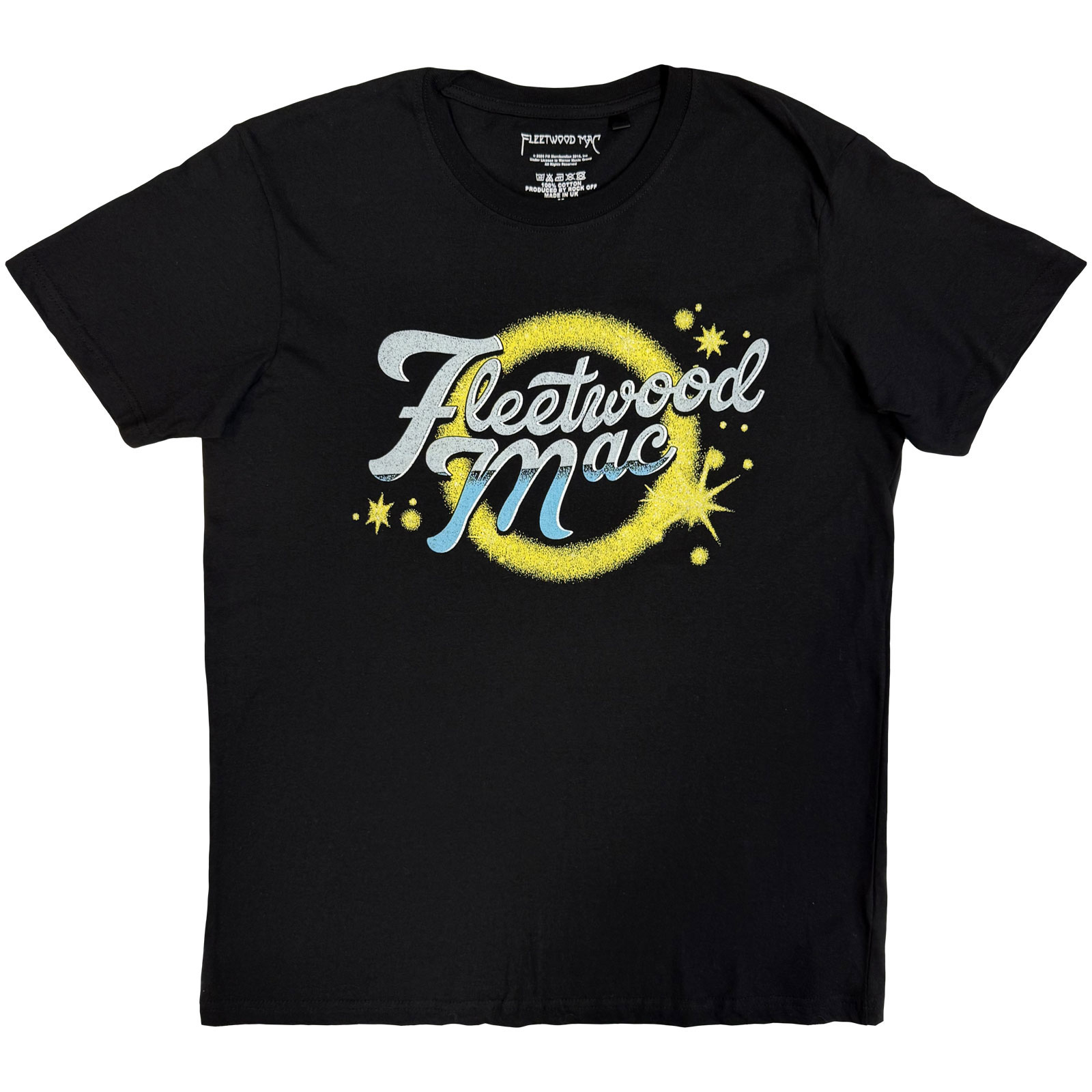 Tričko Fleetwood Mac - Circle Logo, Unisex,Čierna,S