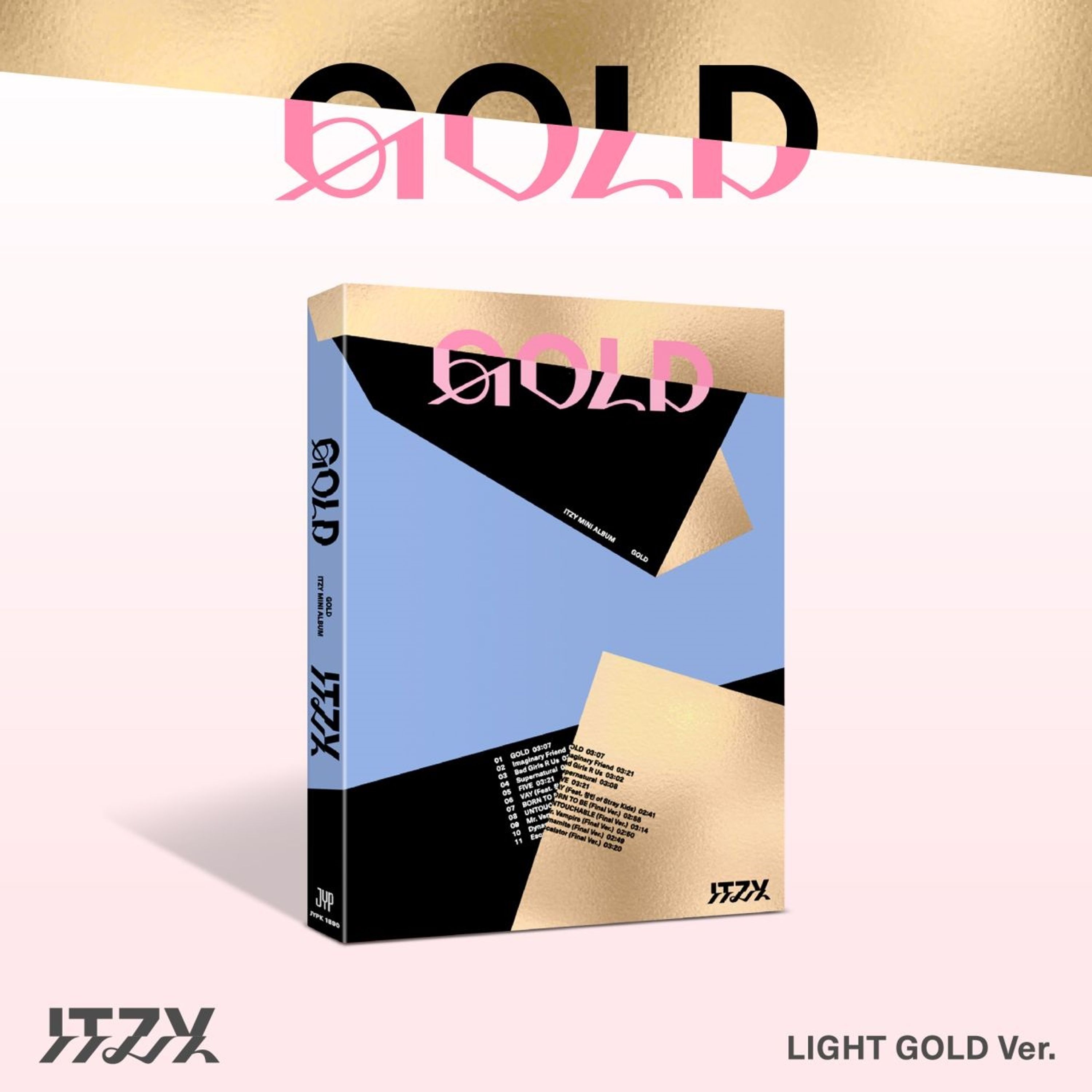 CD Itzy - GOLD (LIGHT GOLD VER.)