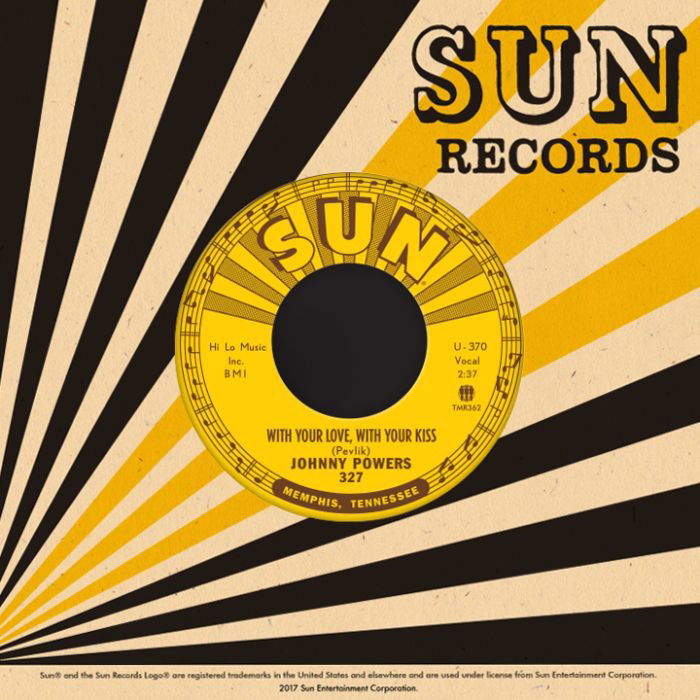 Vinyl Johnny Powers - WITH YOUR LOVE, WITH YOUR KISS / BE MINE, ALL MINE