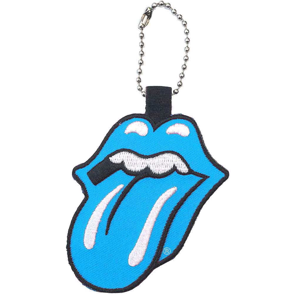 Kľúčenka The Rolling Stones - Classic Tongue, Modrá,Univerzálna