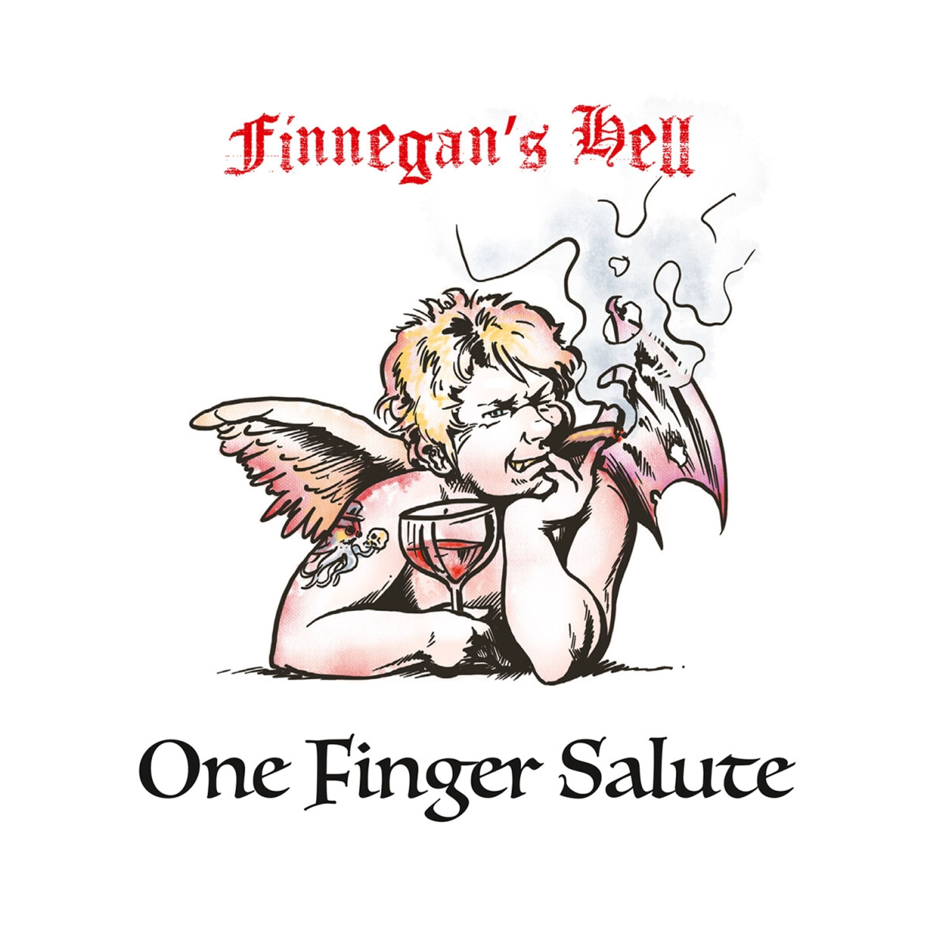 CD Finnegan's Hell - ONE FINGER SALUTE