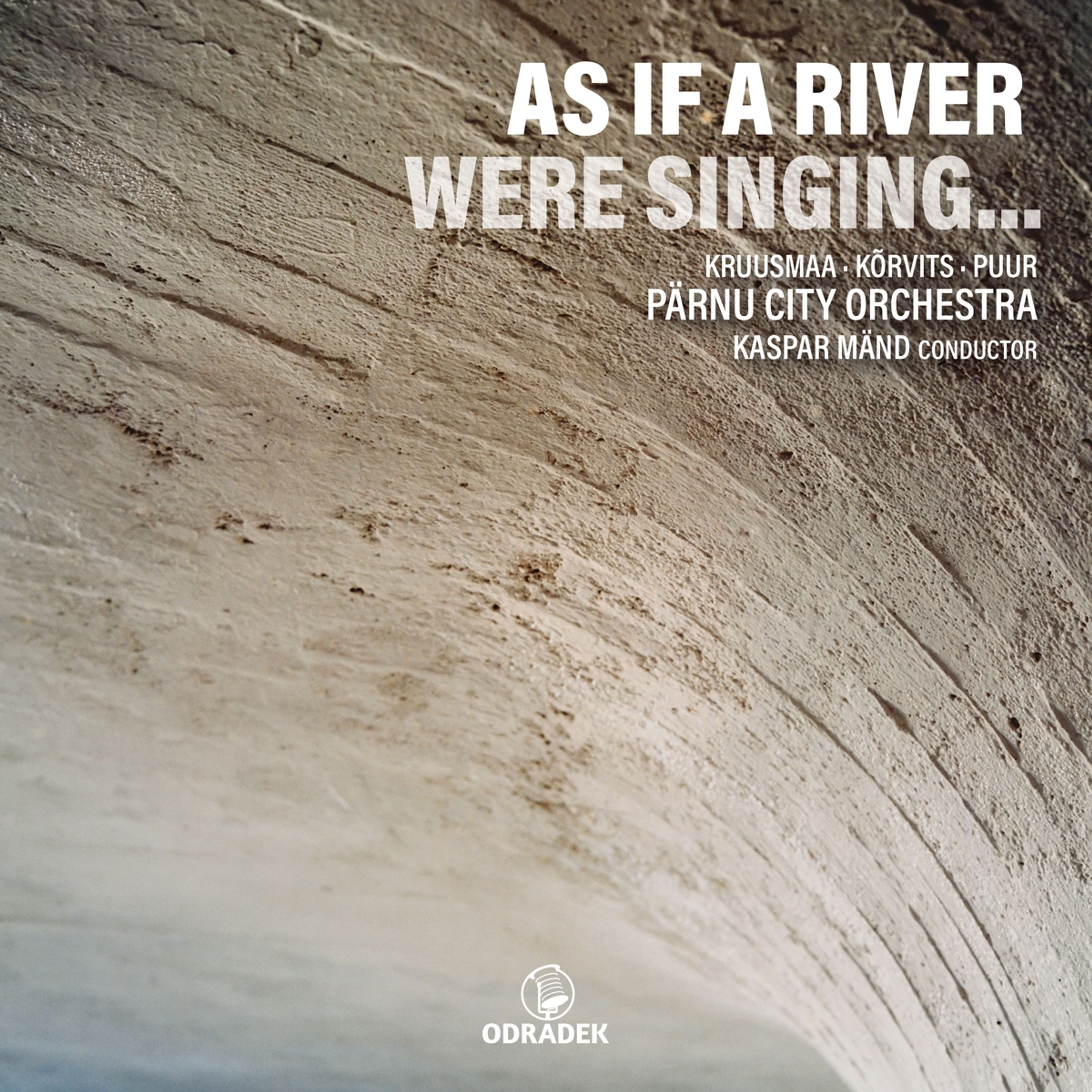 CD Pärnu City Orchestra & Kaspar Mänd - AS IF A RIVER WERE SINGING