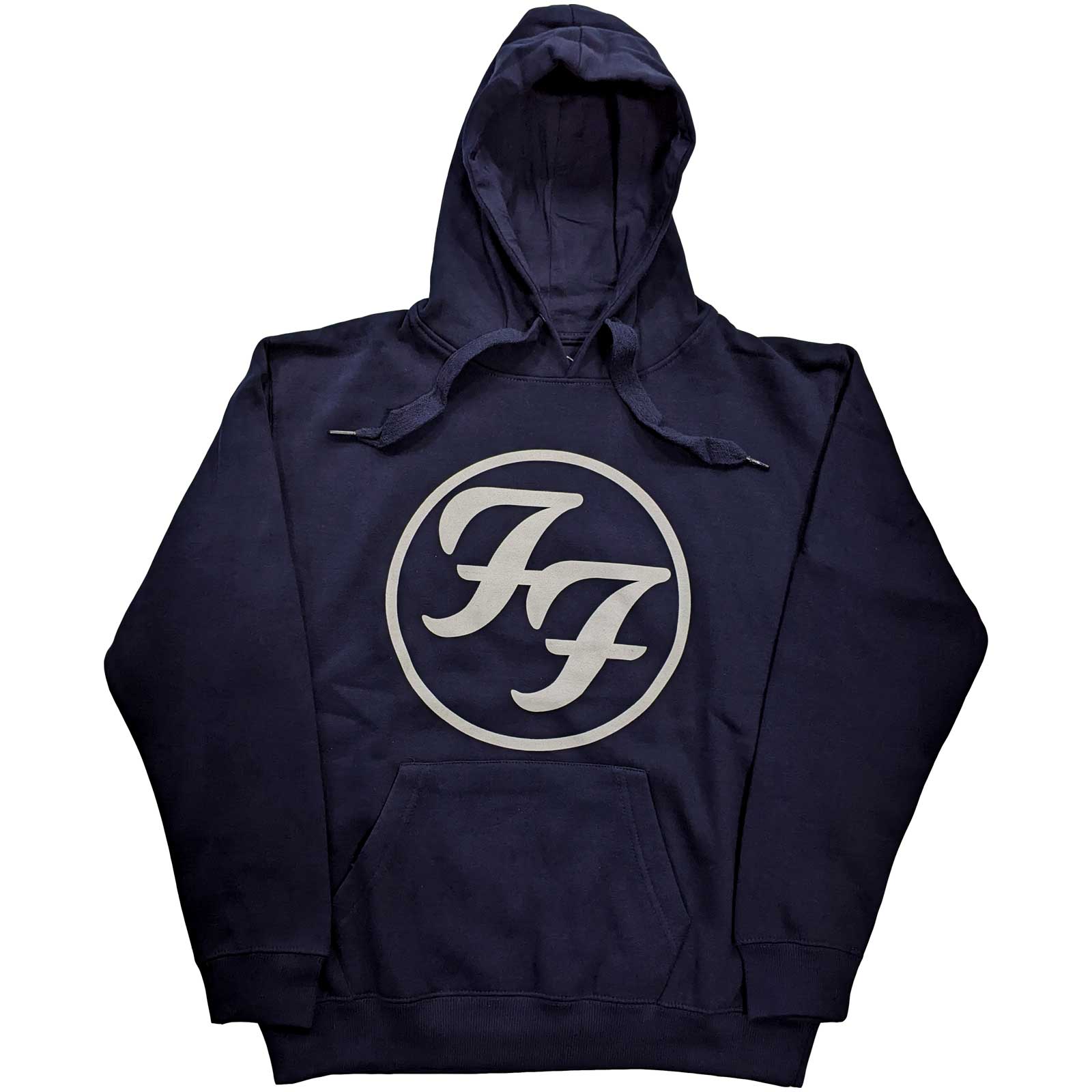 Mikina Foo Fighters - FF Logo, Unisex,Modrá,M