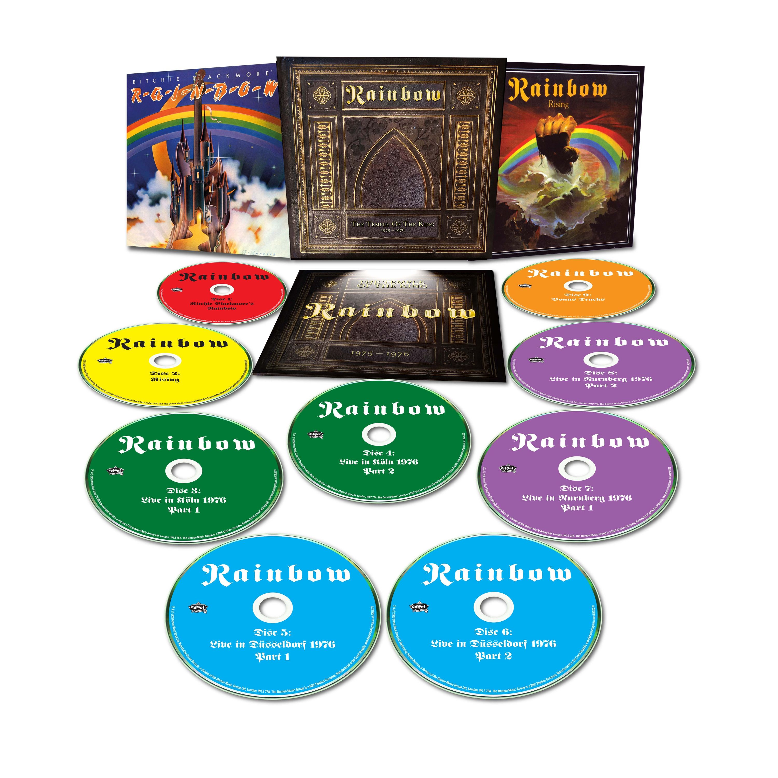 CD Rainbow - THE TEMPLE OF THE KING: 1975 1976