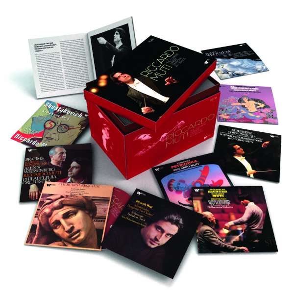 CD Riccardo Muti - RICCARDO MUTI 80TH BIRTHDAY: THE COMPLETE WARNER SYMPHONIC RECORDINGS (91 CD)