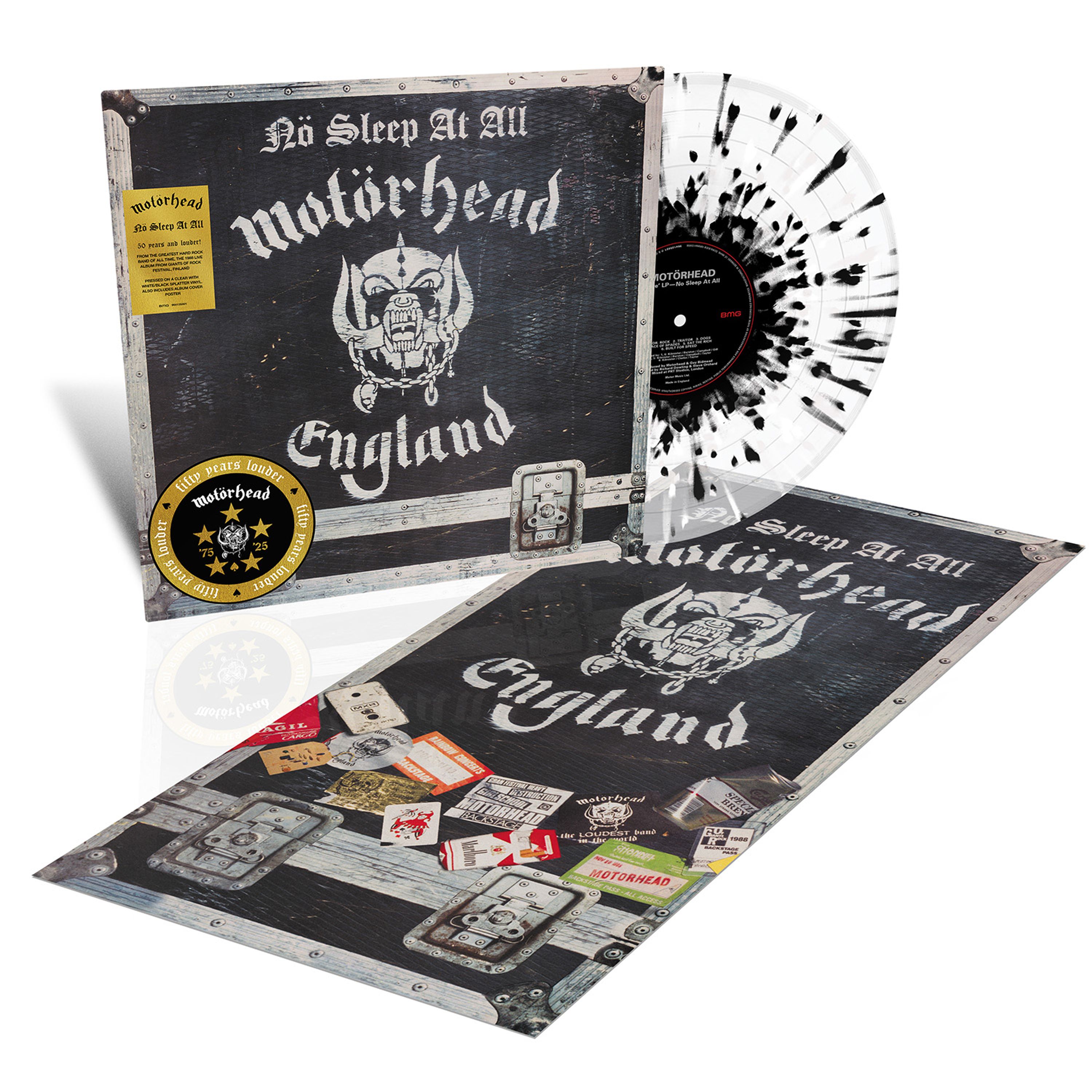 Vinyl Motörhead - NO SLEEP AT ALL