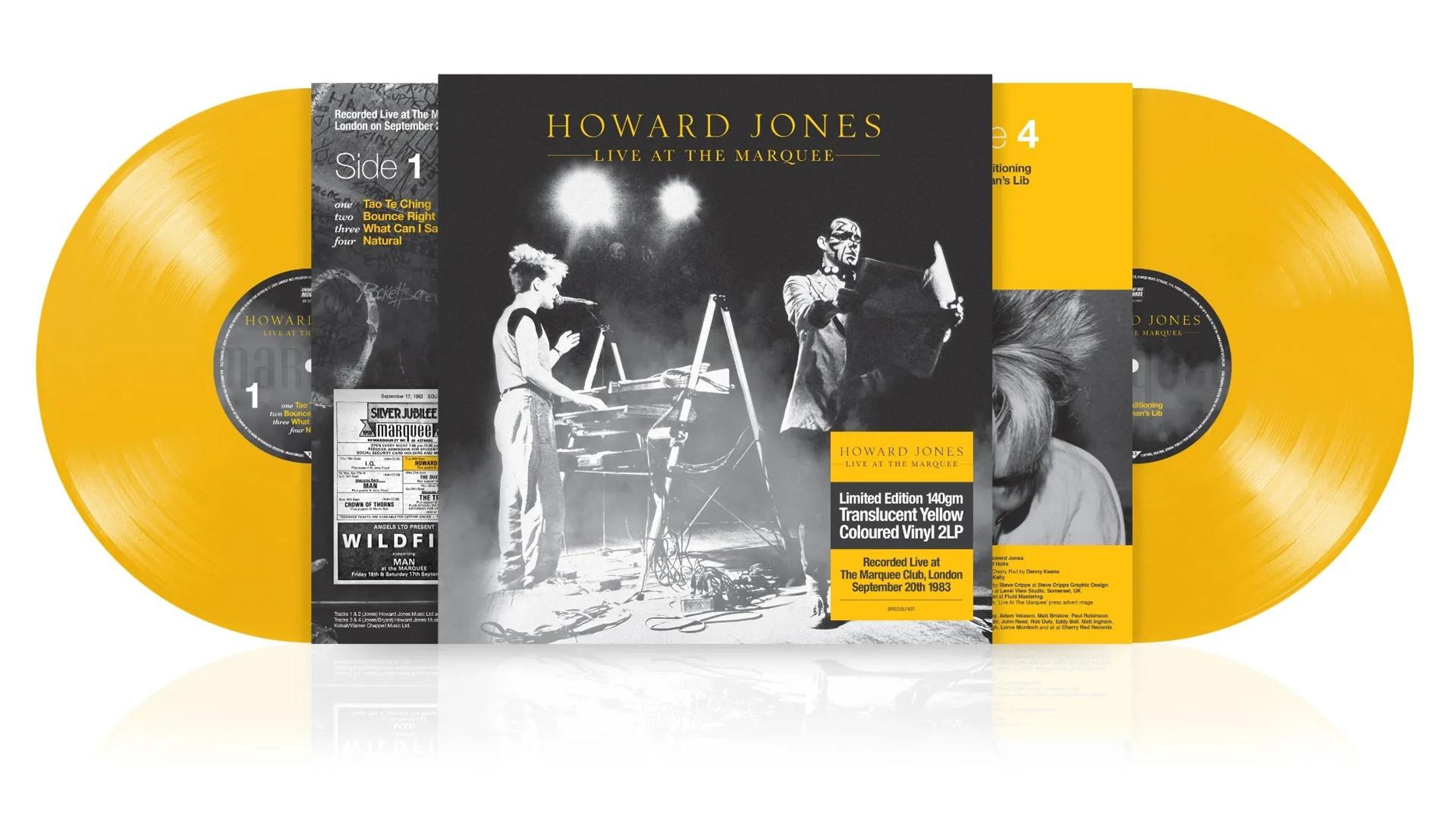 Vinyl Howard Jones - LIVE AT THE MARQUEE