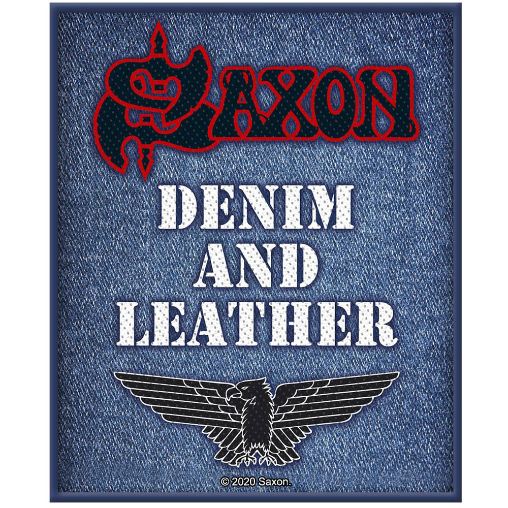 Nažehlovačka SAXON - Denim & Leather