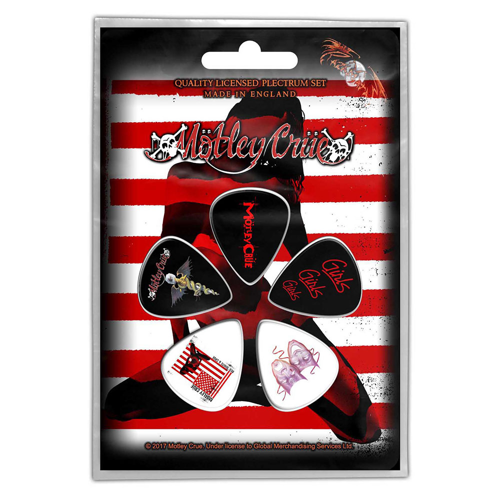Brnkadlo Motley Crue - Red, White & Crue