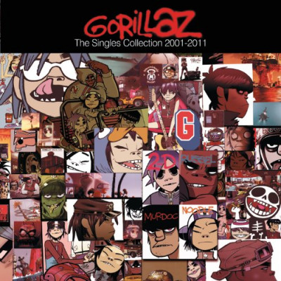 CD Gorillaz - THE SINGLES 2001-2011