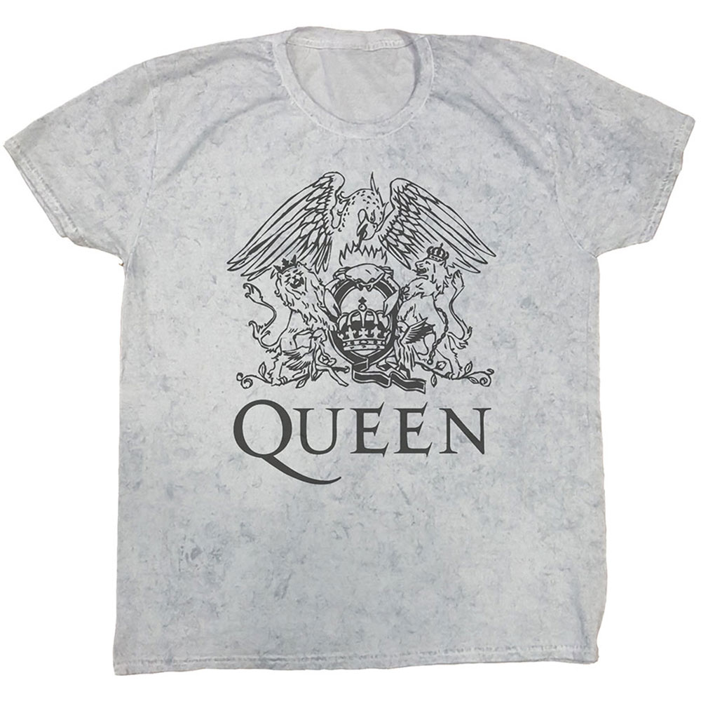 Tričko Queen - Crest, Unisex,Biela,XXL