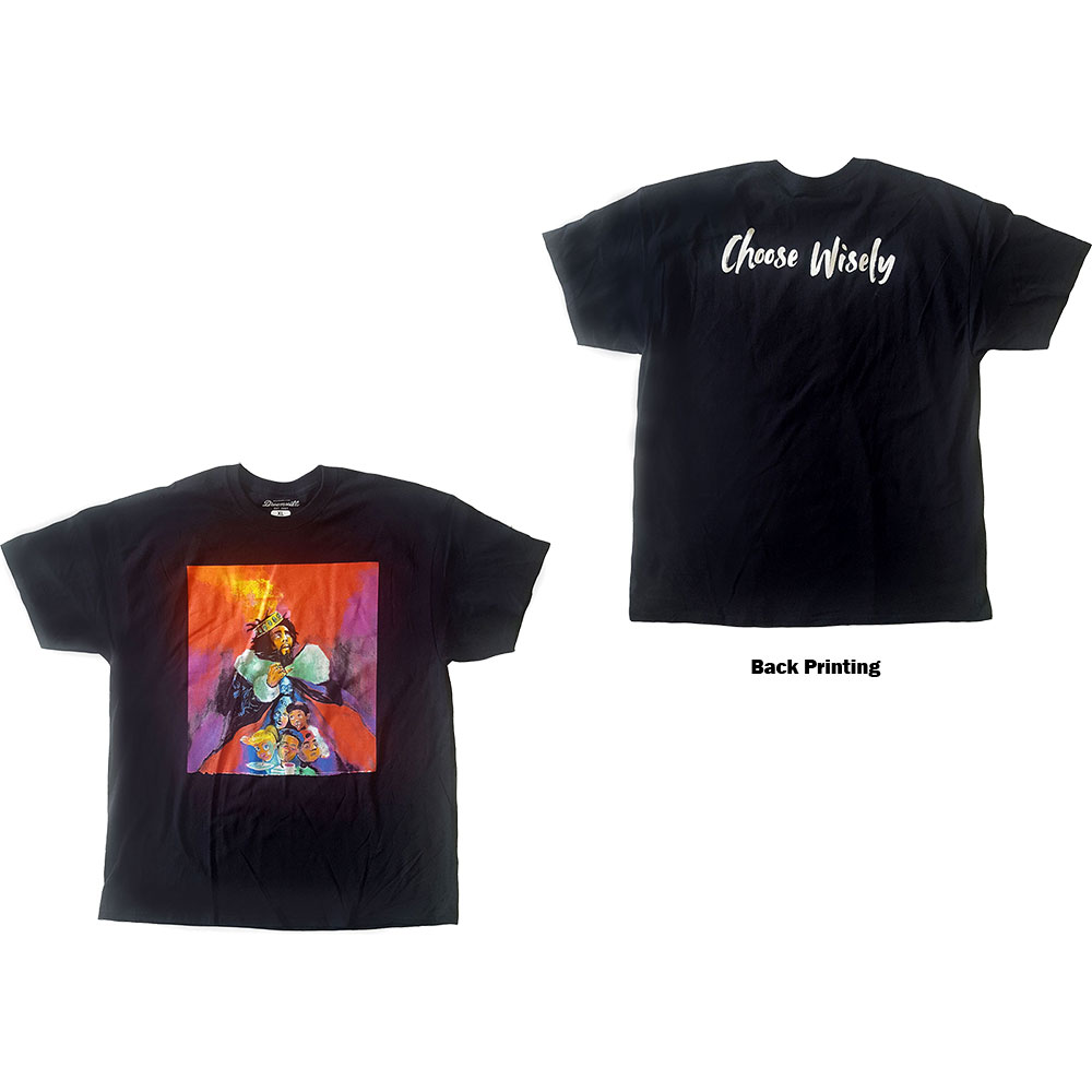 Tričko J. Cole - Choose Wisely, Unisex,Čierna,S