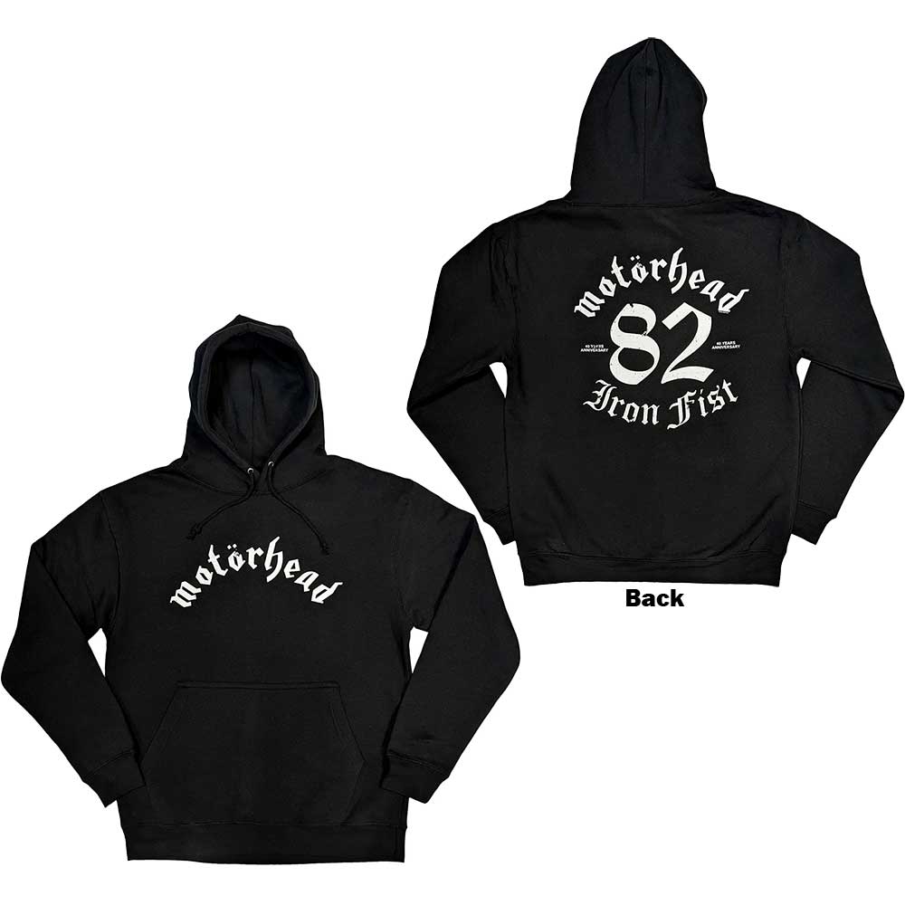 Mikina Motörhead - Iron Fist '82, Unisex,Čierna,S