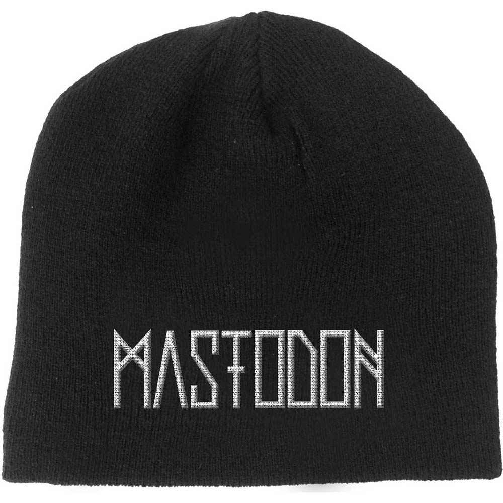 Čapica Mastodon - Logo, Unisex,Čierna,Univerzálna