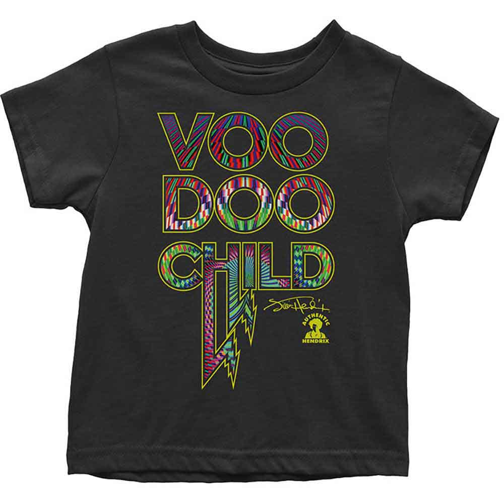 Tričko Jimi Hendrix - Voodoo Child, Dieťa,Čierna,5 – 6 rokov
