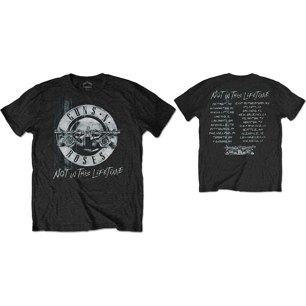 Tričko Guns N’ Roses - Not in this Lifetime Tour Xerox, Unisex,Čierna,XXL