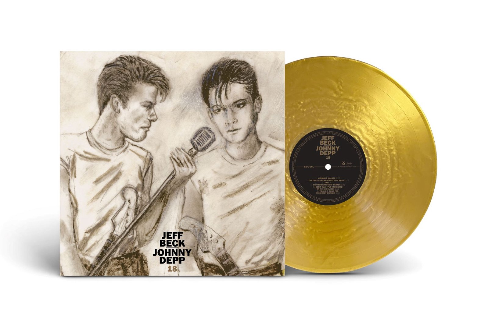 Vinyl Jeff Beck and Johnny Depp - 18 (INDIE)