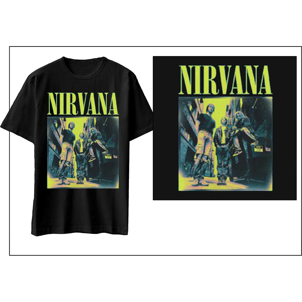 Tričko Nirvana - Kings of The Street, Unisex,Čierna,XXL