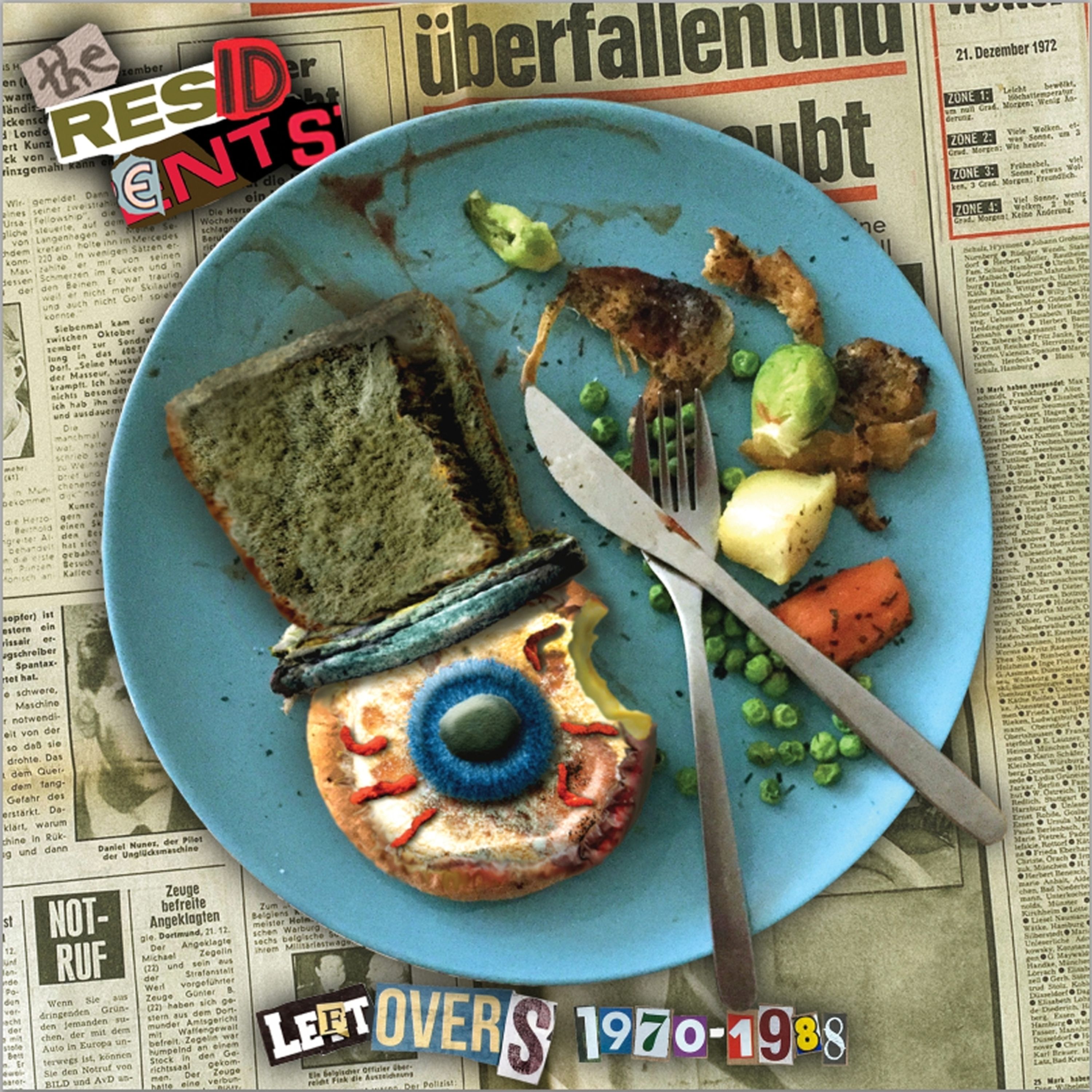 CD The Residents - LEFTOVERS (1970-1988)