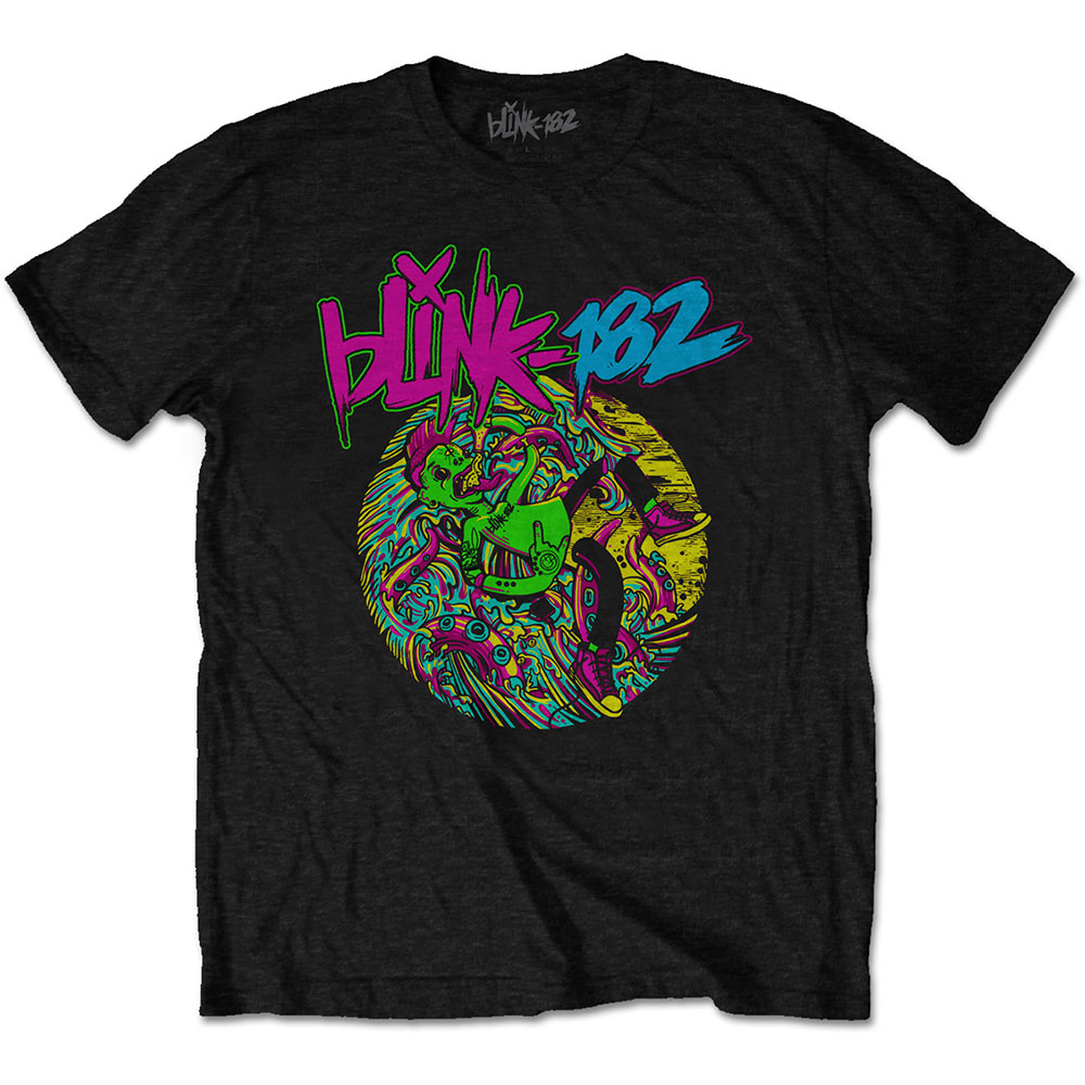 Tričko Blink 182 - Overboard Event, Unisex,Čierna,XXL