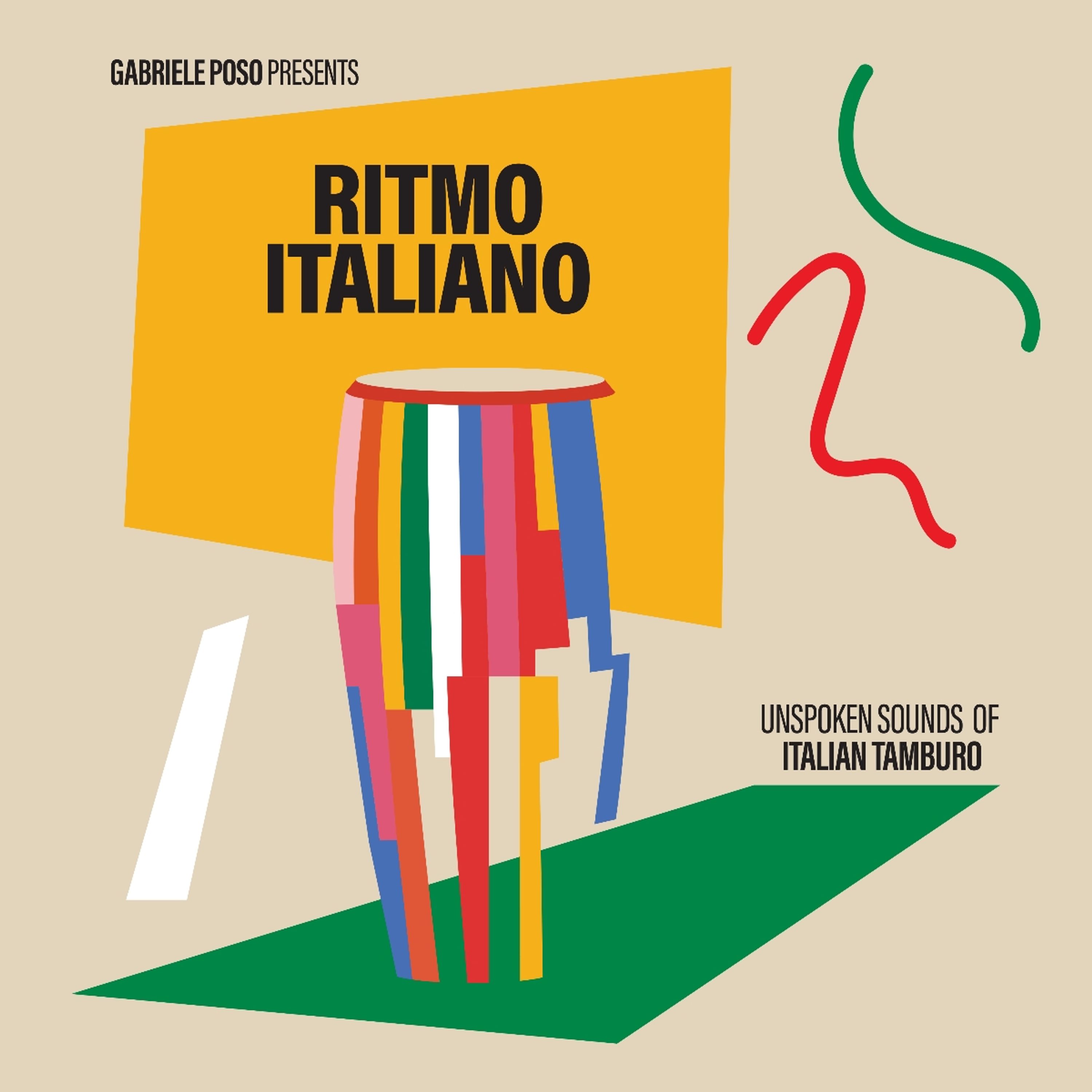 CD Various Artists - GABRIELE POSO PRESENTS: RITMO ITALIANO 'UNSPOKEN SOUNDS OF ITALIAN TAMBURO'