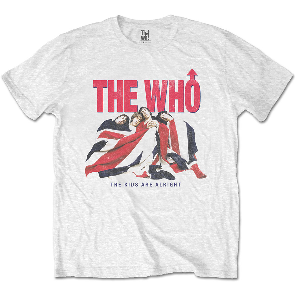 Tričko The Who - Kids Are Alright Vintage, Unisex,Biela,XXL