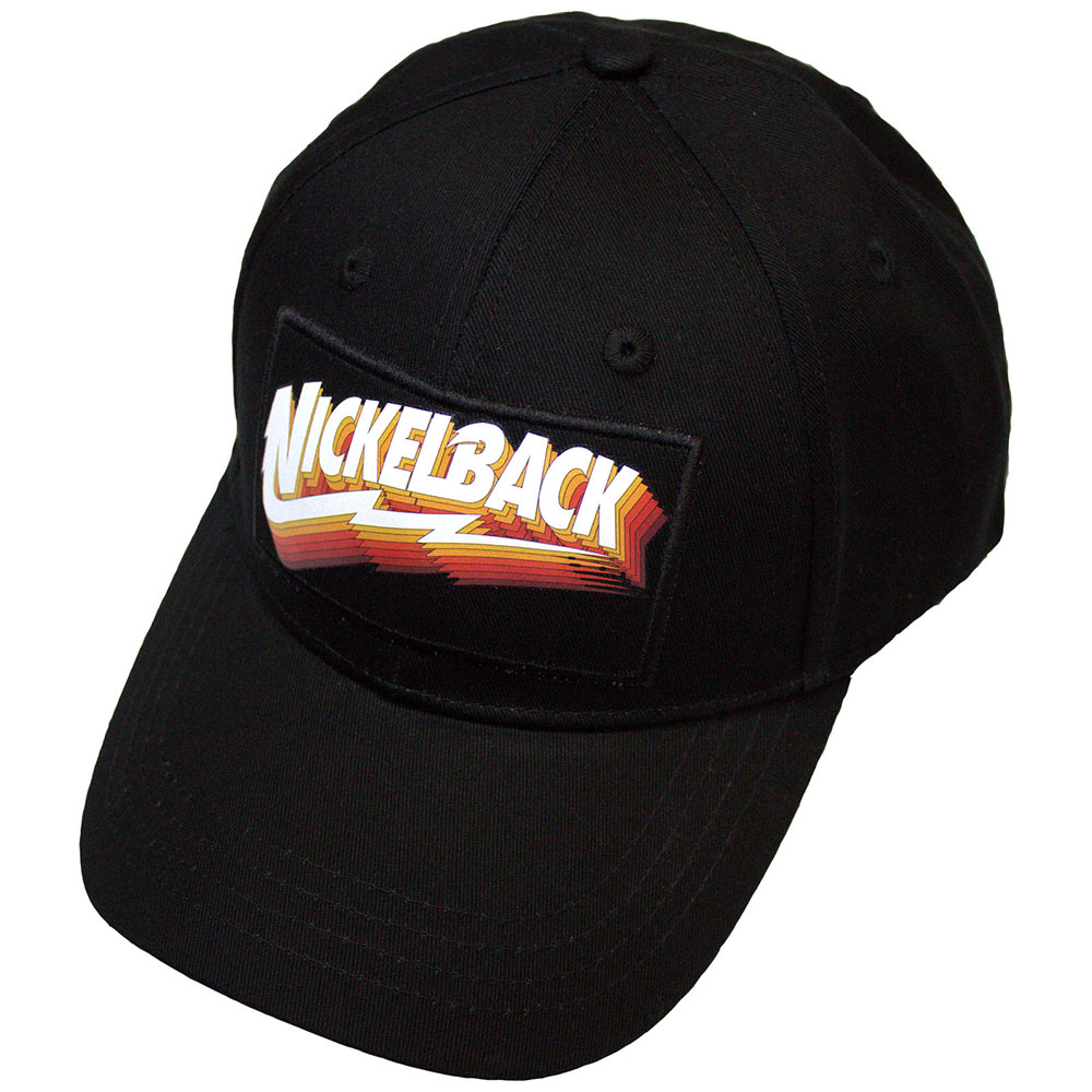 Šiltovka Nickelback - Gradient Shadows Logo, Unisex,Čierna,Univerzálna