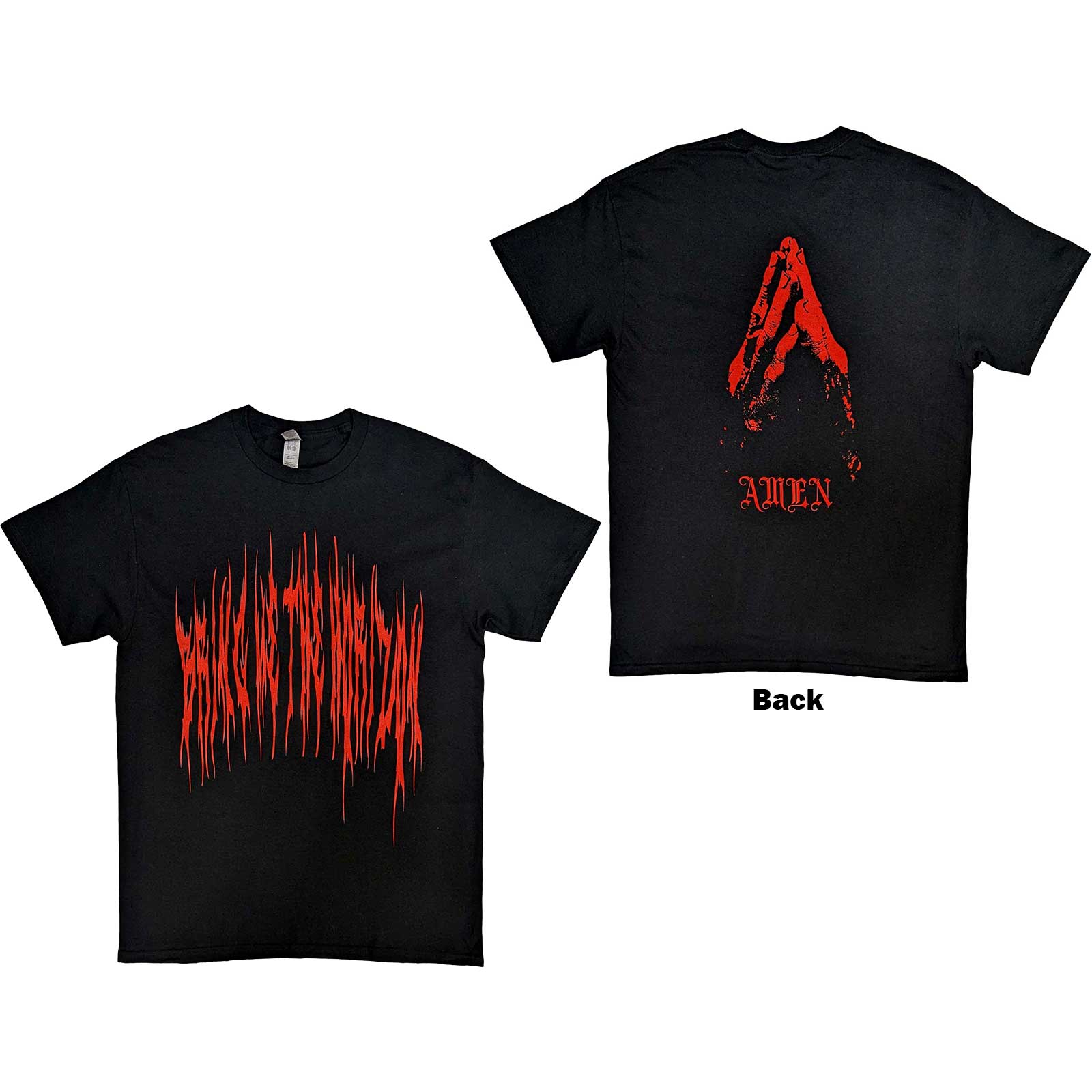 Tričko Bring me the horizon - Praying Amen, Unisex,Čierna,L