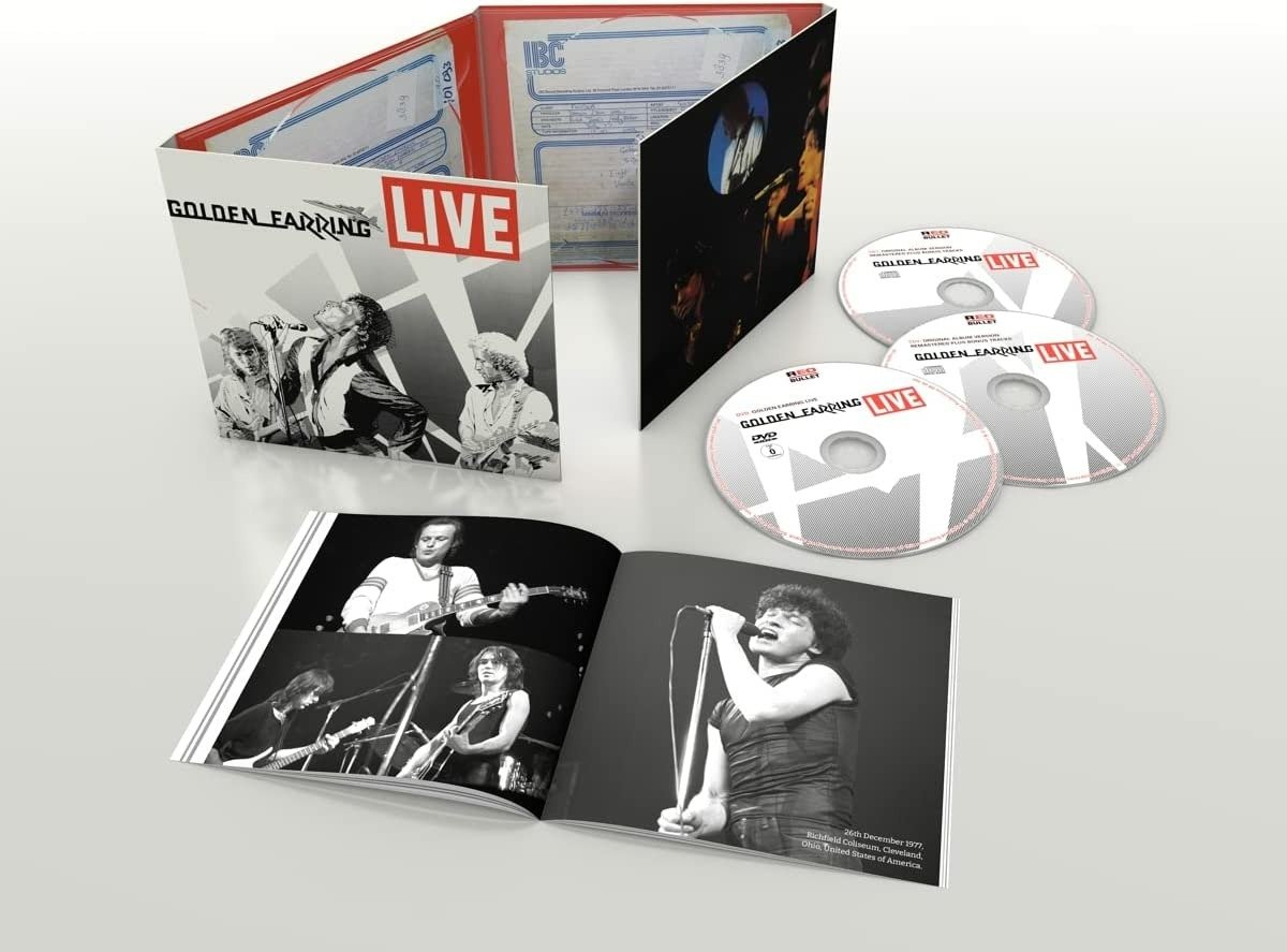 CD Golden Earring - LIVE (REMASTERED & EXPANDED)