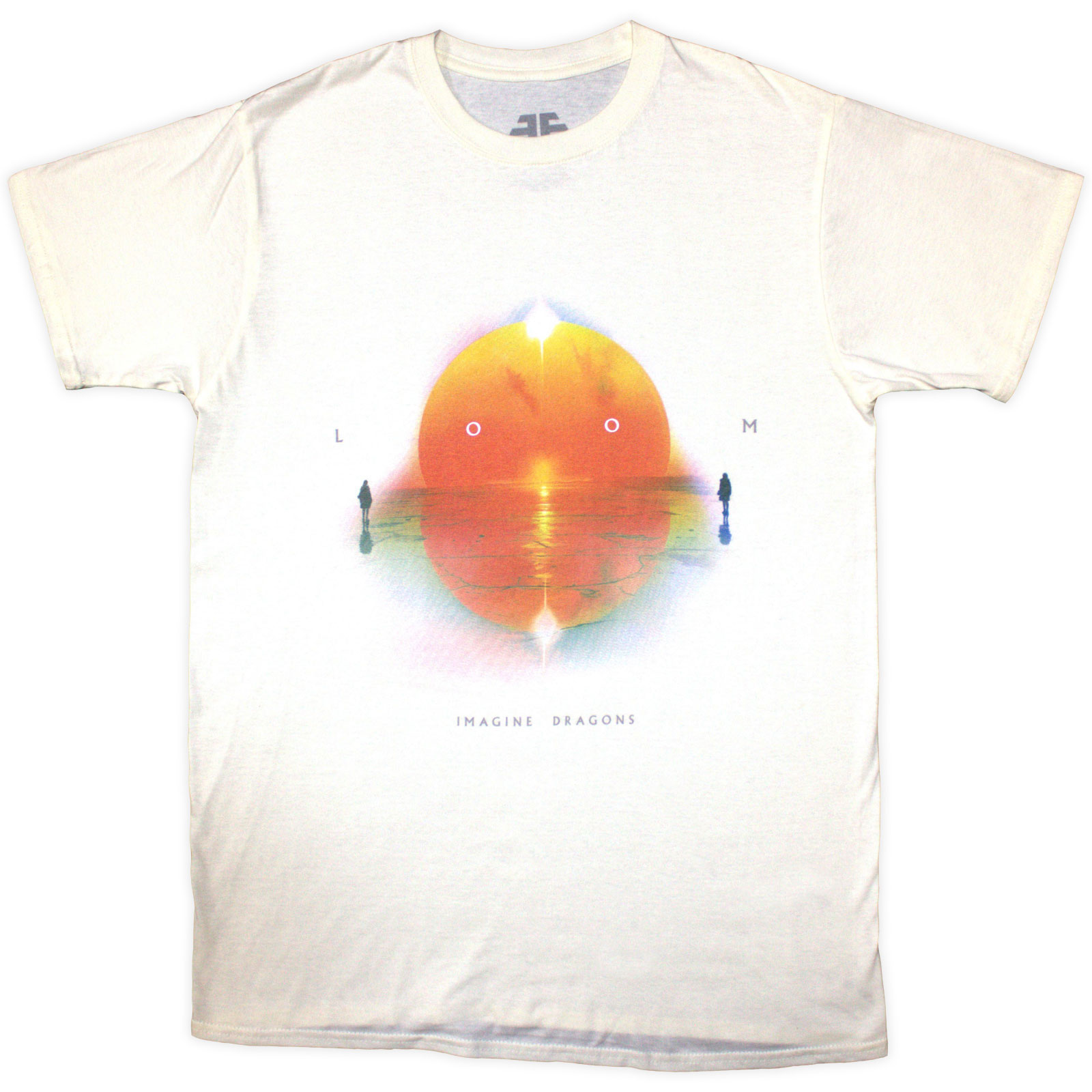 Tričko Imagine Dragons - Loom Sunset, Unisex,Natural,XXL