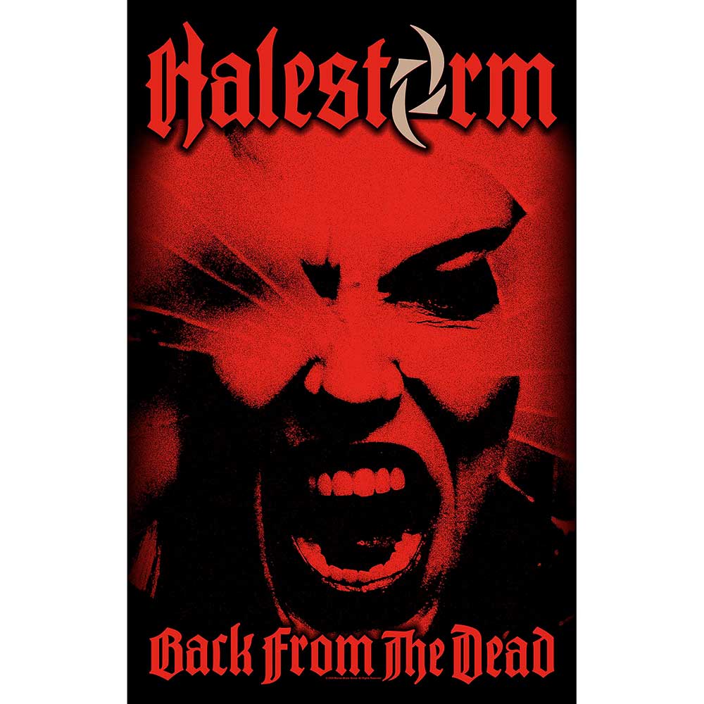 Plagát Halestorm - Back From The Dead
