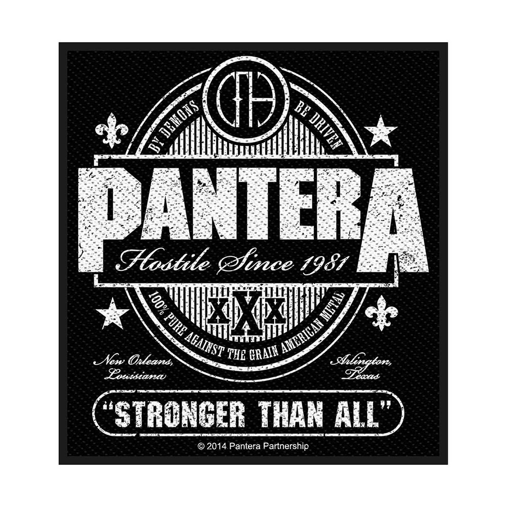 Nažehlovačka Pantera - Stronger Than All