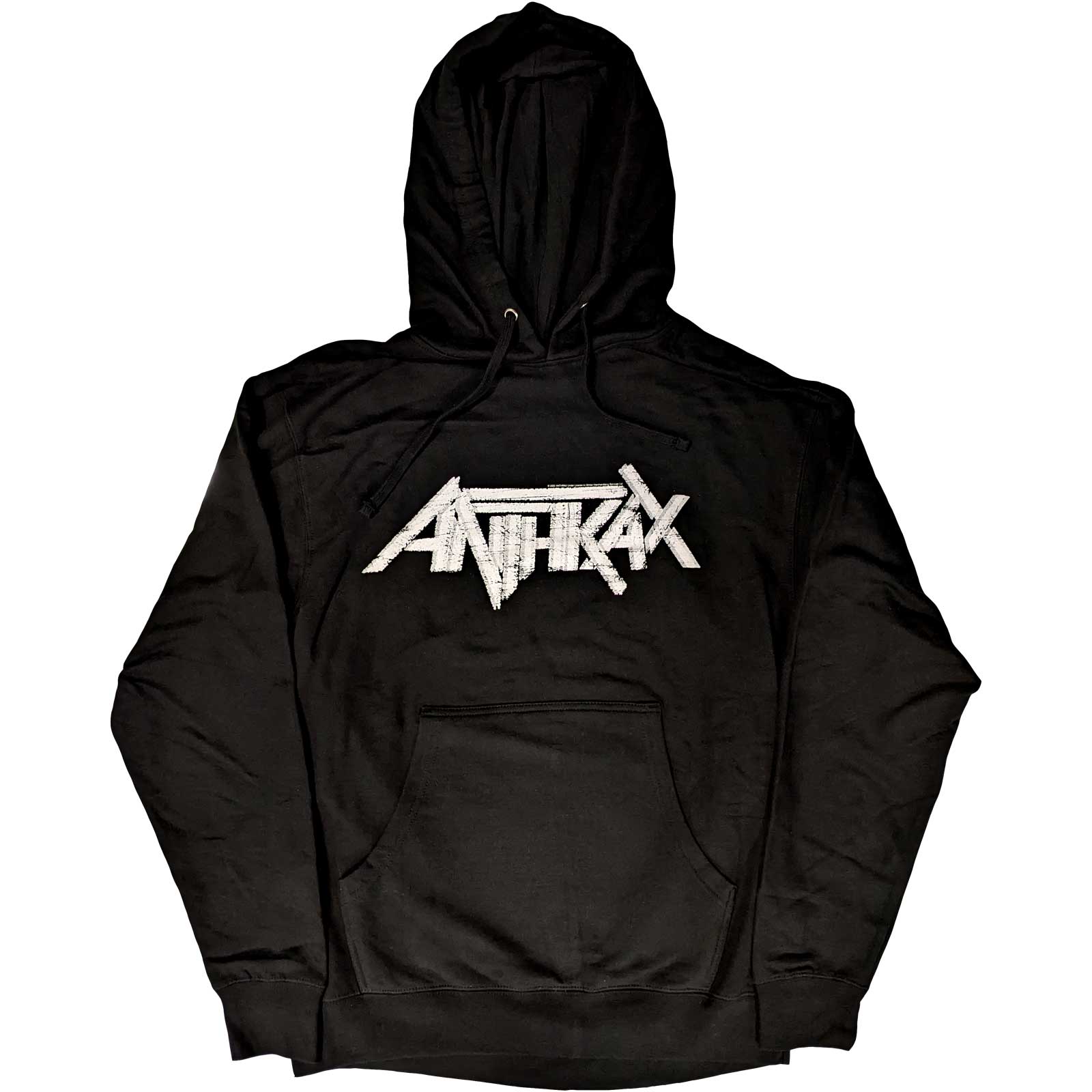 Mikina Anthrax - Logo, Unisex,Čierna,XXL