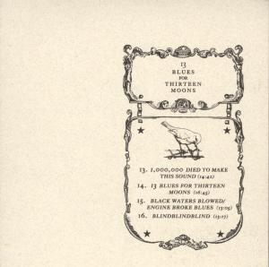 CD A Silver Mt. Zion - 13 BLUES FOR THIRTEEN MOONS