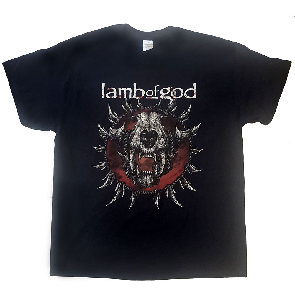 Tričko Lamb of God - Radial, Unisex,Čierna,XXL