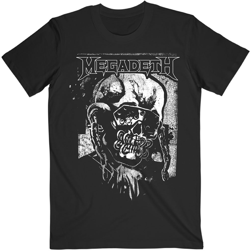 Tričko Megadeth - Hi-Con Vic, Unisex,Čierna,XXL