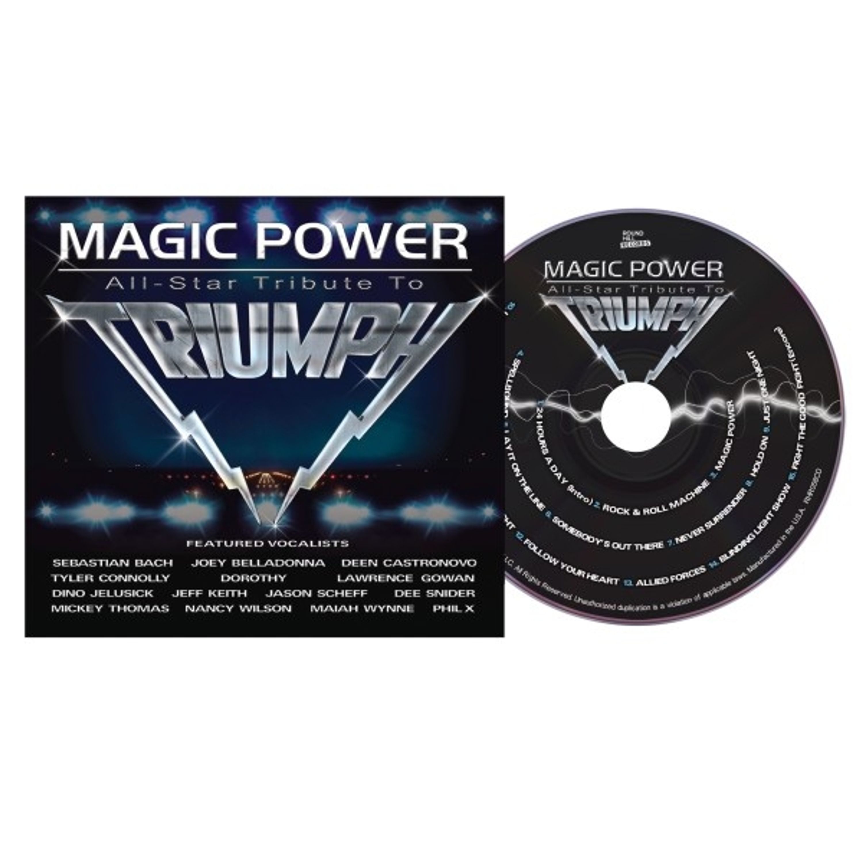 CD Various Artists - MAGIC POWER: ALL STAR TRIBUTE TO TRIUMPH