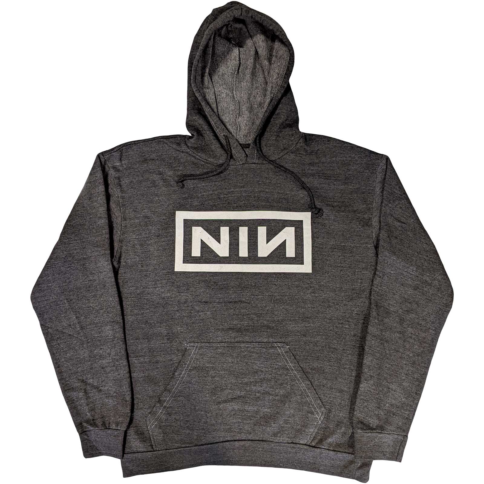 Mikina Nine Inch Nails - Classic Logo, Unisex,Šedá,S