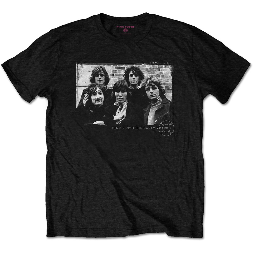 Tričko Pink Floyd - The Early Years 5 Piece, Unisex,Čierna,XXL