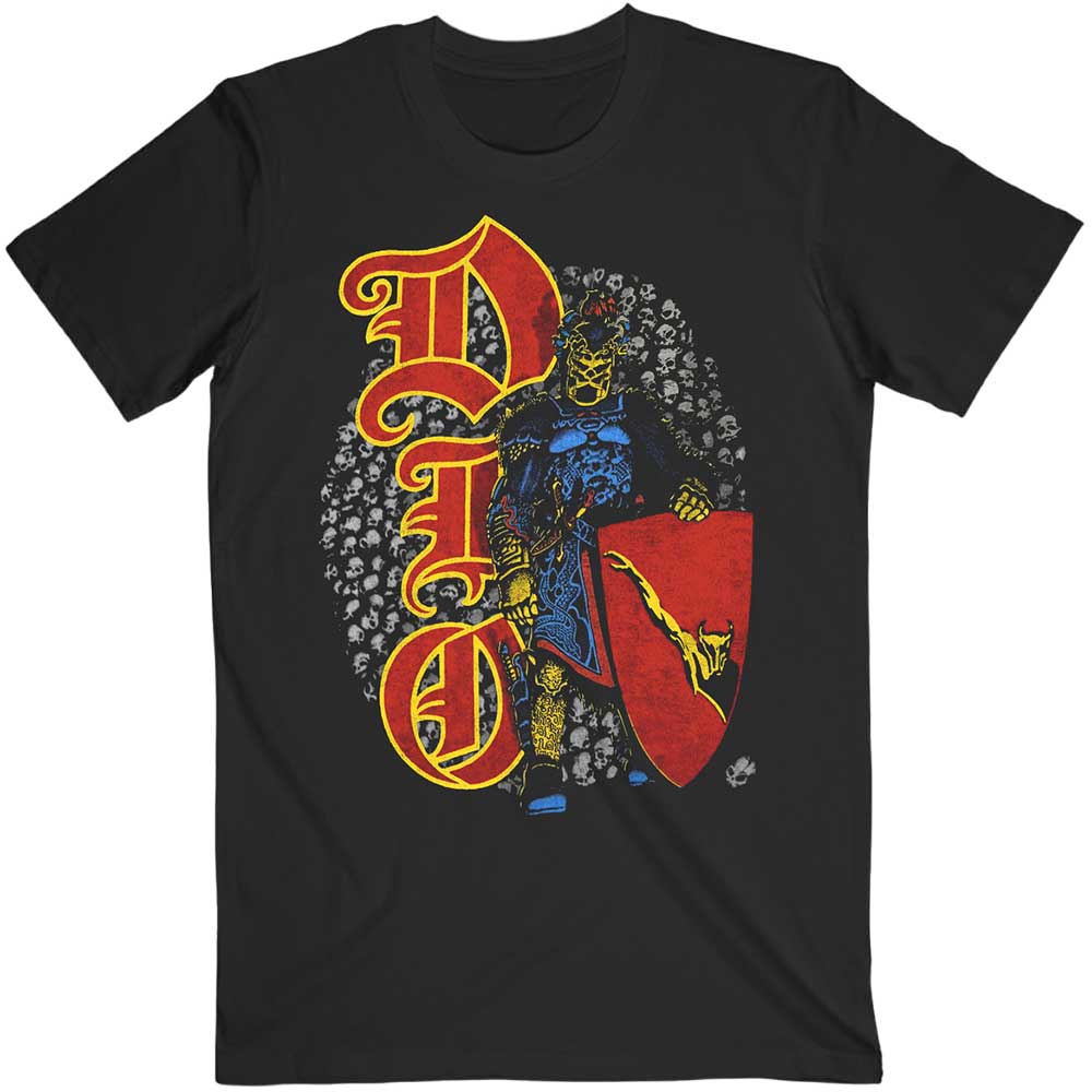 Tričko Dio - Skull Warrior, Unisex,Čierna,XXL