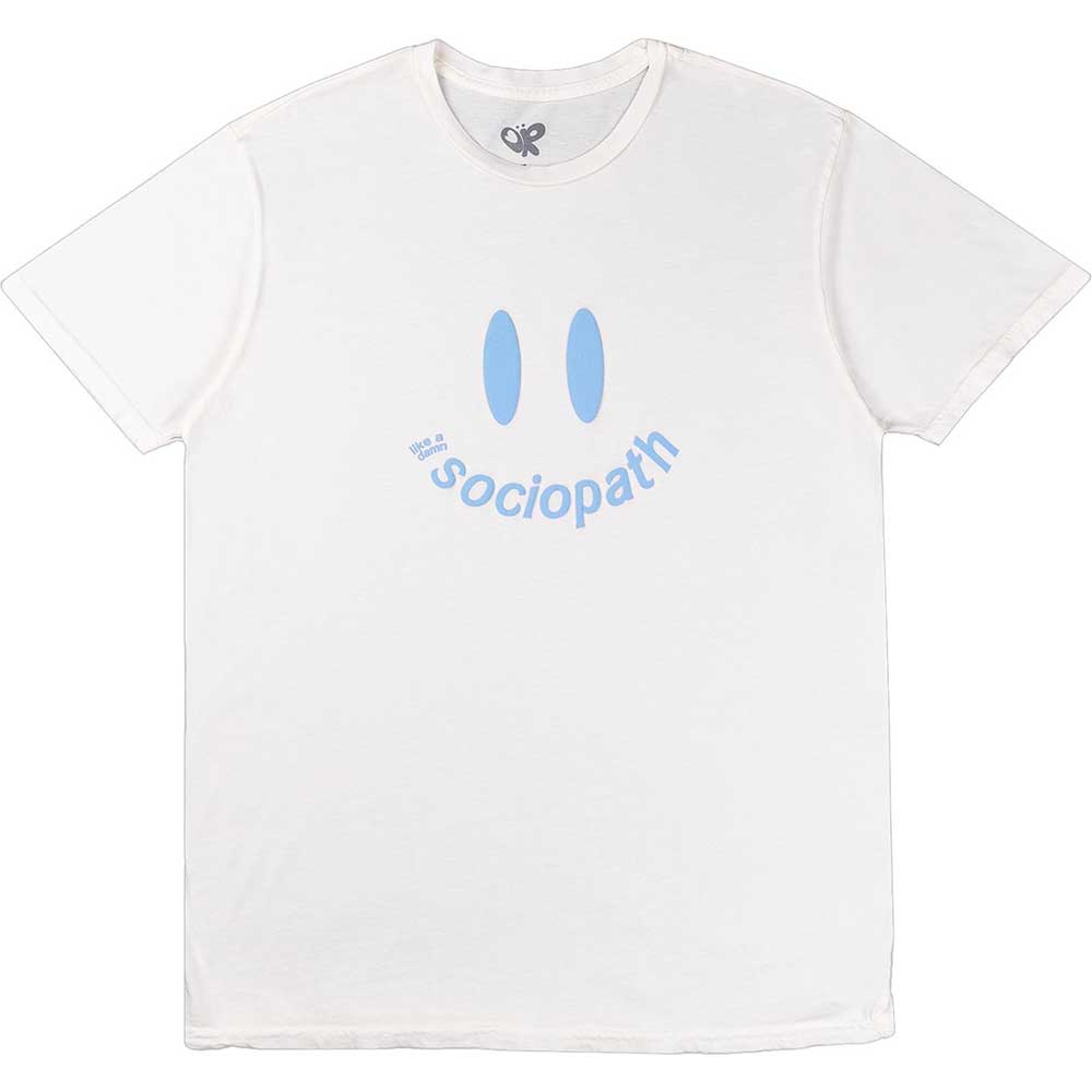 Tričko Olivia Rodrigo - Sociopath, Unisex,Biela,3XL