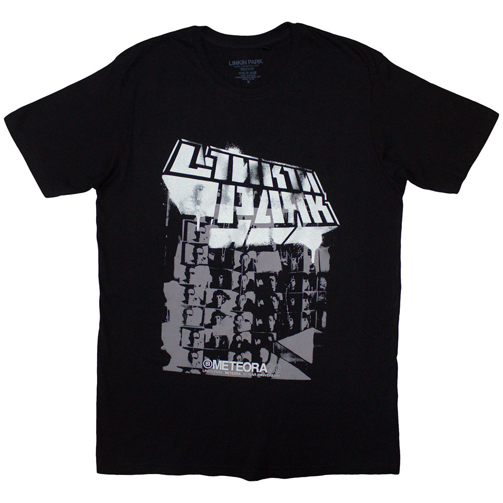 Tričko Linkin Park - Spray Collage, Unisex,Čierna,XXL