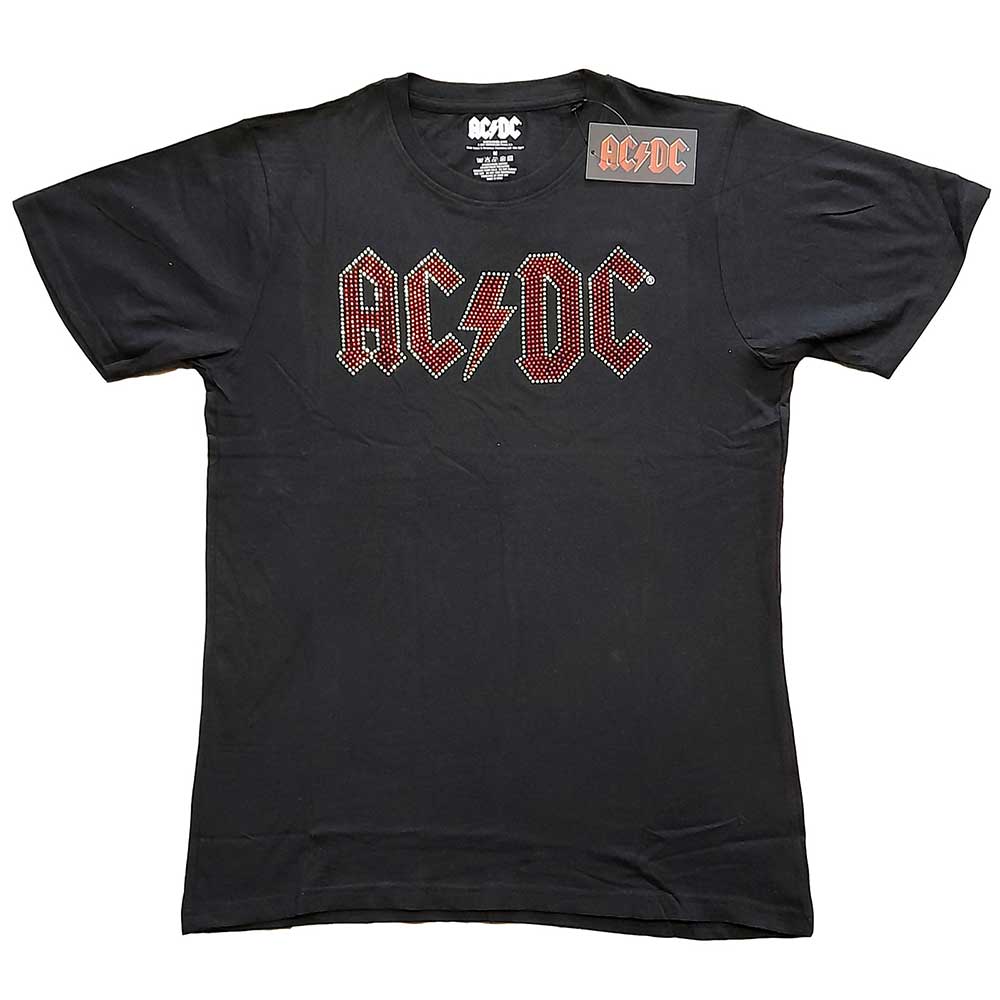 Tričko AC/DC - Full Colour Logo, Unisex,Čierna,XXL