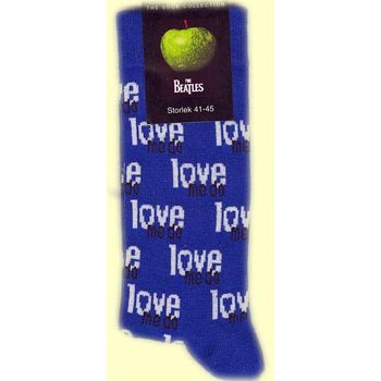 Ponožky The Beatles - Love Me Do, Unisex,Modrá,UK 7 - 11