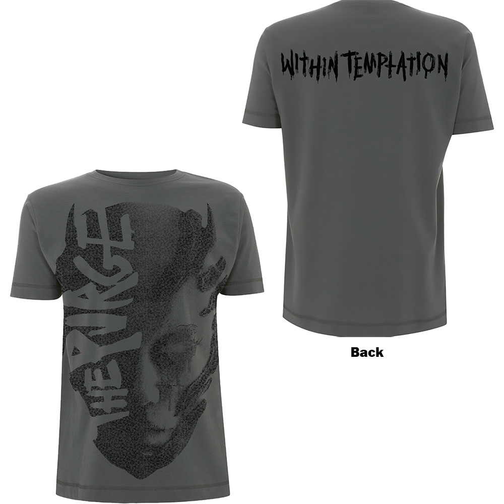 Tričko Within Temptation - Purge Jumbo, Unisex,Šedá,XXL
